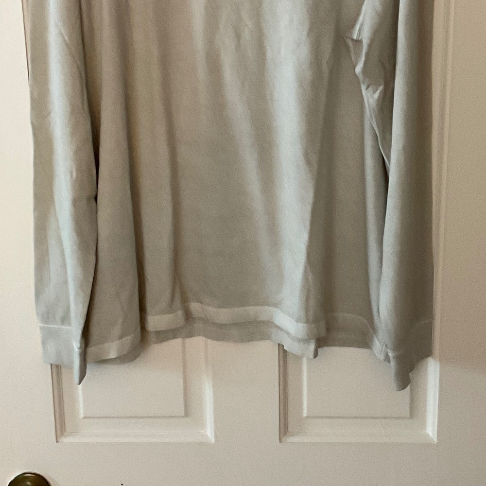 J.Crew Mens Garment-Dyed Long Sleeve Henley Tee Stone Beige CM634 XXL 2XL NWT - Picture 4 of 7